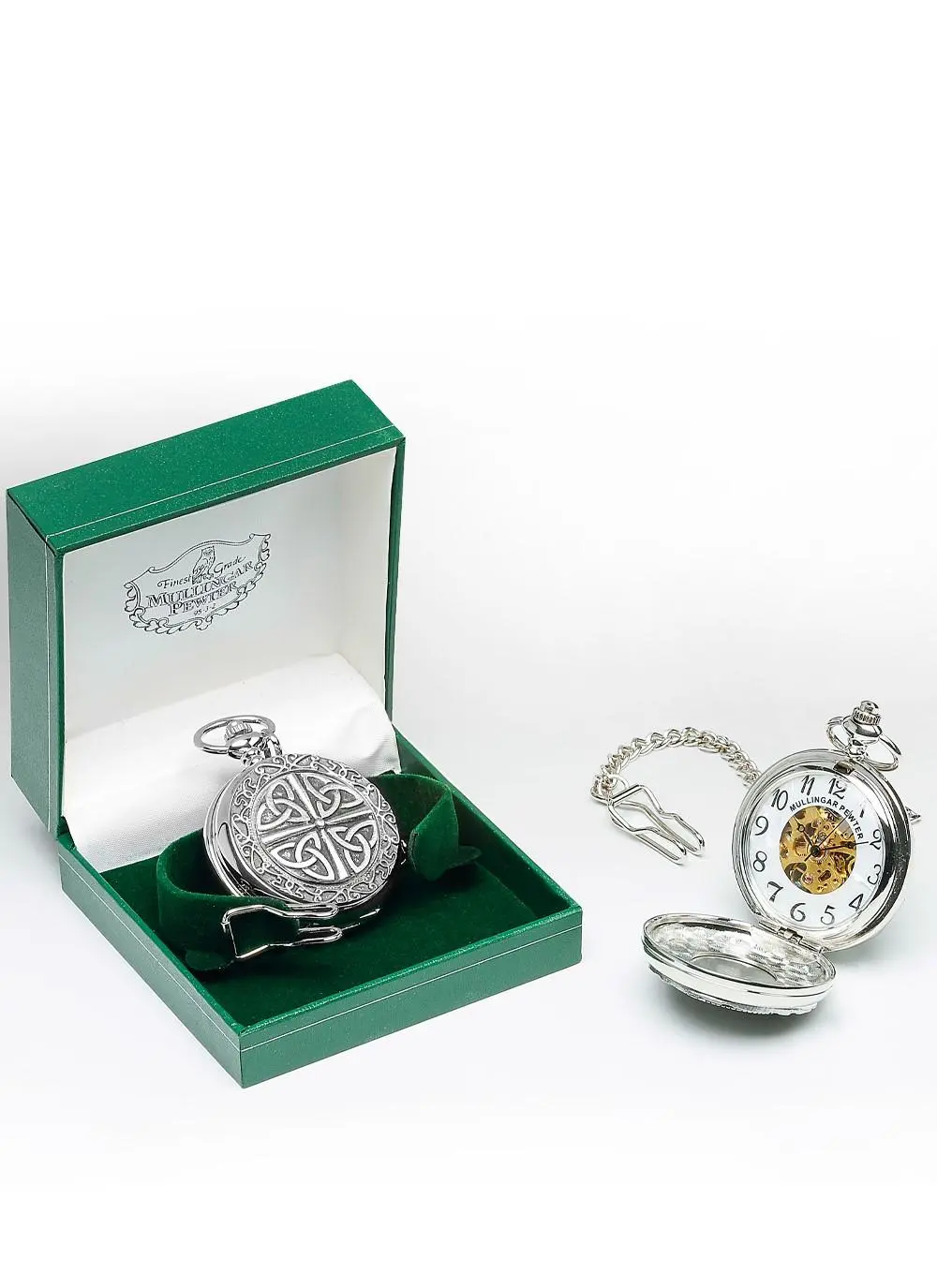 Trinity Knot Mechanical Pocket Watch
